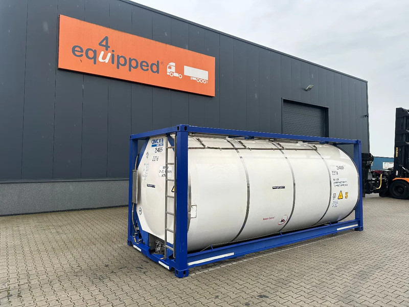 CIMC 20FT ISO, 25.060L / 1-COMP / 3 BAFFELS / T11 / 4 manholes / ADR valid until 10/2027 - Rezervor de stocare: Foto 1 CIMC 20FT ISO, 25.060L / 1-COMP / 3 BAFFELS / T11 / 4 manholes / ADR valid until 10/2027 - Rezervor de stocare: Foto 1