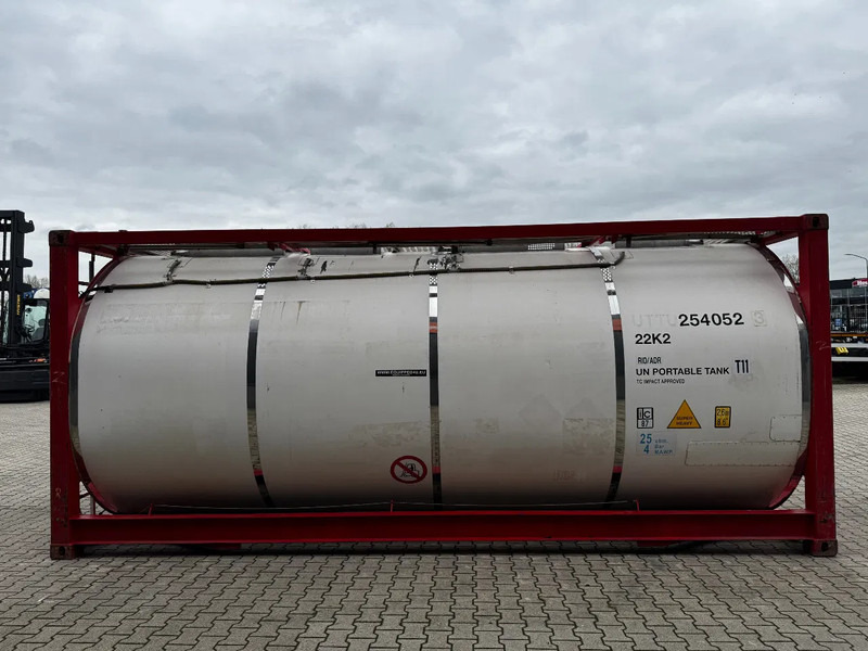 CIMC 20FT ISO, 25.080L / 1-COMP / 3 BAFFELS / T12 / 4 manholes / ADR valid until 02/2027 - Rezervor de stocare: Foto 3 CIMC 20FT ISO, 25.080L / 1-COMP / 3 BAFFELS / T12 / 4 manholes / ADR valid until 02/2027 - Rezervor de stocare: Foto 3