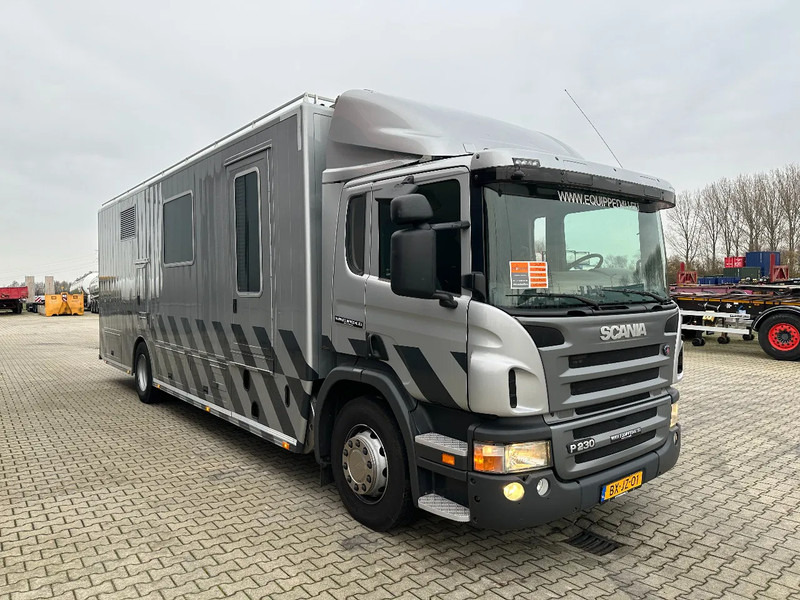 Scania P230 TOP: multifunct. ruimte met airco (camper?), 22kVA generator, hydr. steunpoten, beloopbaar dak, keuken, APK 10-2026 - Camion: Foto 3 Scania P230 TOP: multifunct. ruimte met airco (camper?), 22kVA generator, hydr. steunpoten, beloopbaar dak, keuken, APK 10-2026 - Camion: Foto 3