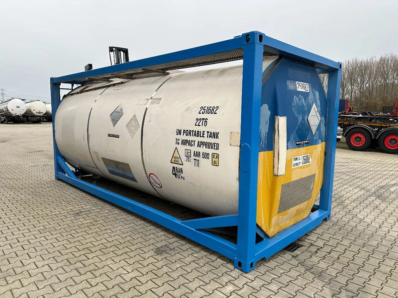 Rezervor de stocare pentru transport de combustibili Consani 25.100L / 1-COMP, 20FT ISO, UN PORTABLE T11, 2,5Y-inspection till: 02-2028: Foto 8 Rezervor de stocare pentru transport de combustibili Consani 25.100L / 1-COMP, 20FT ISO, UN PORTABLE T11, 2,5Y-inspection till: 02-2028: Foto 8
