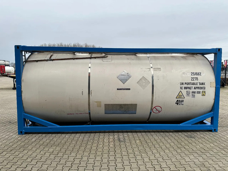 Rezervor de stocare pentru transport de combustibili Consani 25.100L / 1-COMP, 20FT ISO, UN PORTABLE T11, 2,5Y-inspection till: 02-2028: Foto 7 Rezervor de stocare pentru transport de combustibili Consani 25.100L / 1-COMP, 20FT ISO, UN PORTABLE T11, 2,5Y-inspection till: 02-2028: Foto 7