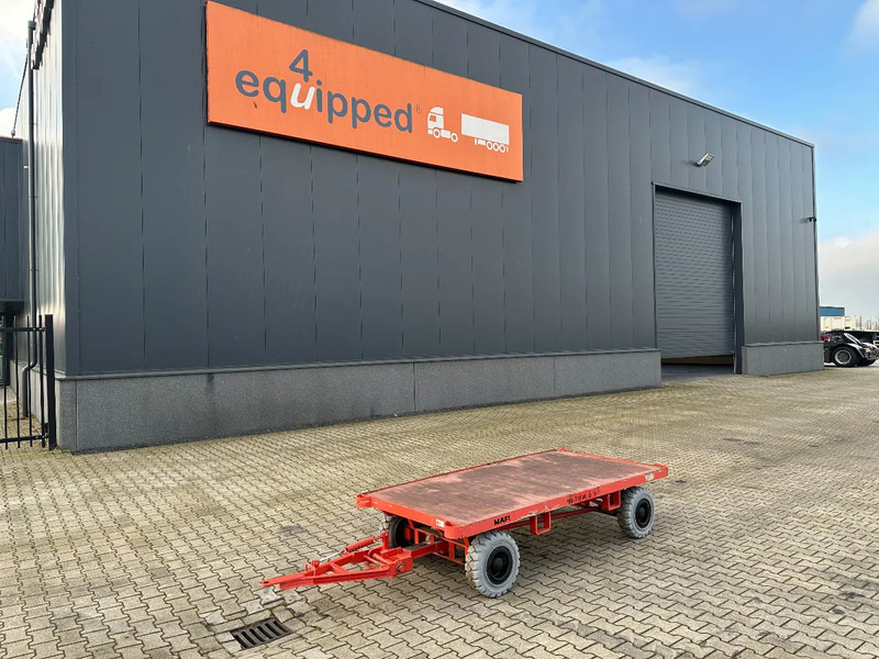 Mafi double-steered and connectable heavy-duty trailers with 6000kg loading capacity, 9x available - Remorcă platformă: Foto 1 Mafi double-steered and connectable heavy-duty trailers with 6000kg loading capacity, 9x available - Remorcă platformă: Foto 1