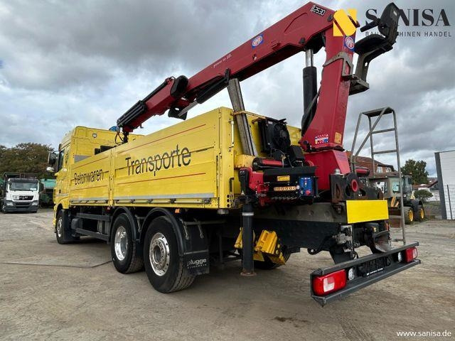 DAF XF 480/HMF 2530 L-CR Kran/Lenk/Lift/Baustoff - Camion platformă: Foto 5 DAF XF 480/HMF 2530 L-CR Kran/Lenk/Lift/Baustoff - Camion platformă: Foto 5