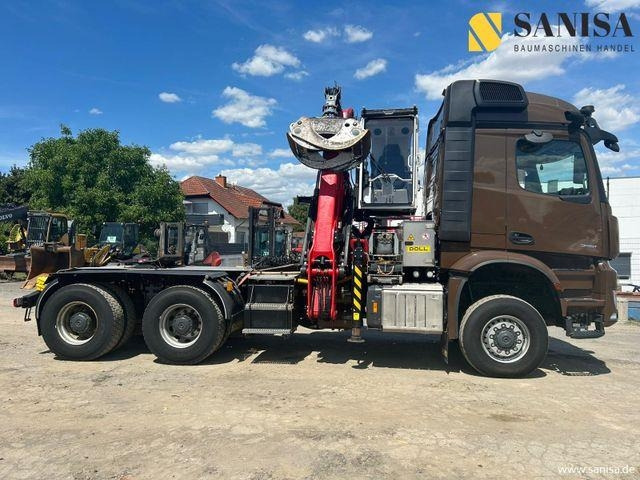 Camion forestier MERCEDES-BENZ Arocs 3351/6x6/Palfinger Epolsion S260/Langholz: Foto 6 Camion forestier MERCEDES-BENZ Arocs 3351/6x6/Palfinger Epolsion S260/Langholz: Foto 6