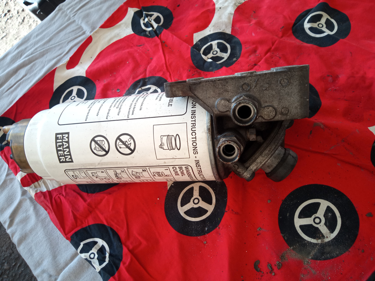 DAF XF106 - Filtru de combustibil: Foto 1 DAF XF106 - Filtru de combustibil: Foto 1