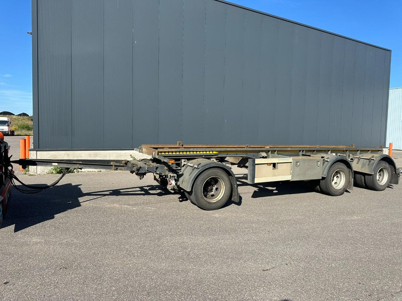 AJK AET - 30T CONTAINERAANHANGER - SAF - DISC BRAKES - AIR SUSP. - GOOD TIRES - TÜV 15-03-2026 - SmartBoard - BELGISCHE PAPIEREN - Remorcă transport containere/ Swap body: Foto 1 AJK AET - 30T CONTAINERAANHANGER - SAF - DISC BRAKES - AIR SUSP. - GOOD TIRES - TÜV 15-03-2026 - SmartBoard - BELGISCHE PAPIEREN - Remorcă transport containere/ Swap body: Foto 1
