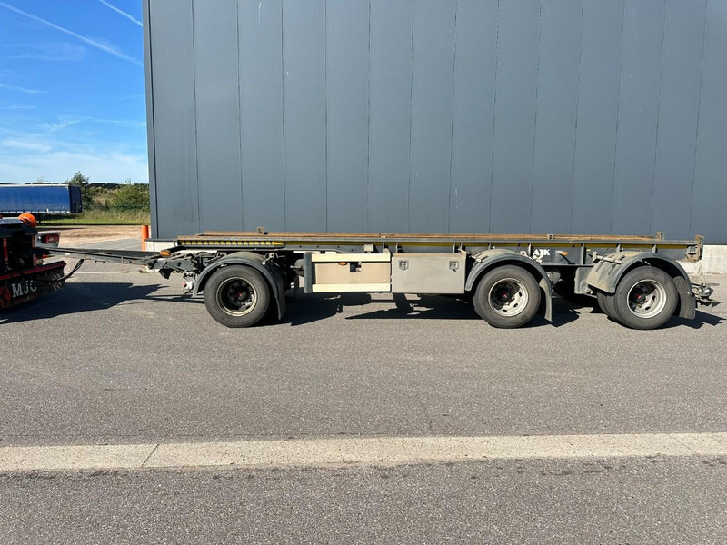 AJK AET - 30T CONTAINERAANHANGER - SAF - DISC BRAKES - AIR SUSP. - GOOD TIRES - TÜV 15-03-2026 - SmartBoard - BELGISCHE PAPIEREN - Remorcă transport containere/ Swap body: Foto 2 AJK AET - 30T CONTAINERAANHANGER - SAF - DISC BRAKES - AIR SUSP. - GOOD TIRES - TÜV 15-03-2026 - SmartBoard - BELGISCHE PAPIEREN - Remorcă transport containere/ Swap body: Foto 2