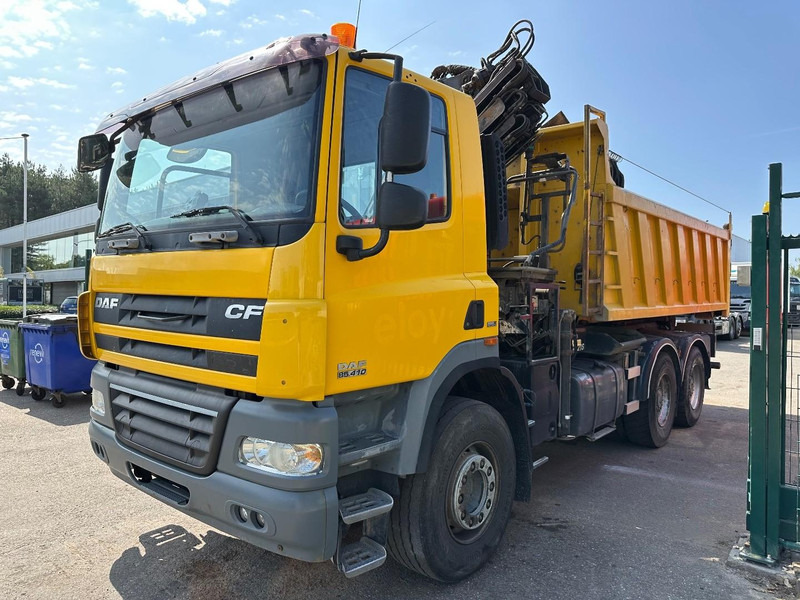 DAF CF 85.410 6X4 21T HOOKLIFT + CRANE HIAB 166-3 HIPRO + ROTATOR - 5/6F - RETARDER - TÜV 10/2025 - EURO 5 - BE TRUCK - Camion cu cârlig, Camion cu macara: Foto 5 DAF CF 85.410 6X4 21T HOOKLIFT + CRANE HIAB 166-3 HIPRO + ROTATOR - 5/6F - RETARDER - TÜV 10/2025 - EURO 5 - BE TRUCK - Camion cu cârlig, Camion cu macara: Foto 5