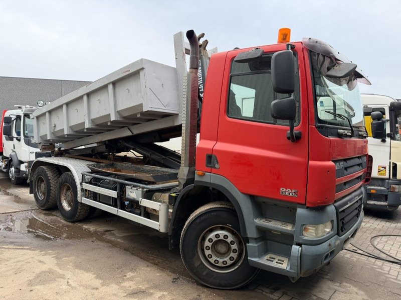 DAF CF 85.410 6x4 HOOKLIFT HIAB MULTILIFT - MANUAL ZF - EURO 4 - STEEL SPRING / BLATT / LAMES - BIG AXLES / HUB REDUCTION - BE TRUCK - Camion cu cârlig: Foto 1 DAF CF 85.410 6x4 HOOKLIFT HIAB MULTILIFT - MANUAL ZF - EURO 4 - STEEL SPRING / BLATT / LAMES - BIG AXLES / HUB REDUCTION - BE TRUCK - Camion cu cârlig: Foto 1