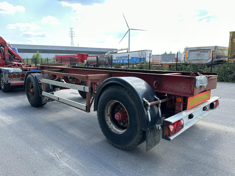 DEOM - SCHMIT R202P 2-AS CONTAINER TRANSPORT - BPW - GOEDE BANDEN - LUCHTVERING - BELGISCHE PAPIEREN - Remorcă transport containere/ Swap body: Foto 4 DEOM - SCHMIT R202P 2-AS CONTAINER TRANSPORT - BPW - GOEDE BANDEN - LUCHTVERING - BELGISCHE PAPIEREN - Remorcă transport containere/ Swap body: Foto 4