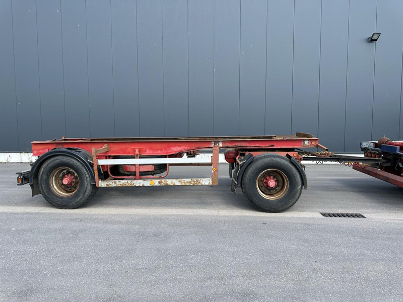 DEOM - SCHMIT R202P 2-AS CONTAINER TRANSPORT - BPW - GOEDE BANDEN - LUCHTVERING - BELGISCHE PAPIEREN - Remorcă transport containere/ Swap body: Foto 5 DEOM - SCHMIT R202P 2-AS CONTAINER TRANSPORT - BPW - GOEDE BANDEN - LUCHTVERING - BELGISCHE PAPIEREN - Remorcă transport containere/ Swap body: Foto 5