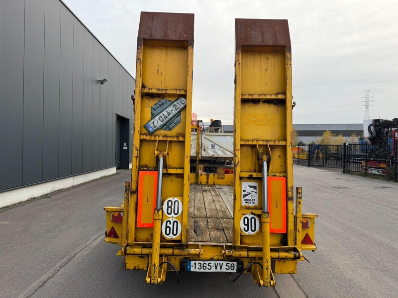 Louault R2CAS06 6T LOWLOADER / TIEFLADER / PORTE CHAR - HYDR RAMPS - STEEL SPRING / LAMES / BLATT - Remorcă transport agabaritic: Foto 4 Louault R2CAS06 6T LOWLOADER / TIEFLADER / PORTE CHAR - HYDR RAMPS - STEEL SPRING / LAMES / BLATT - Remorcă transport agabaritic: Foto 4