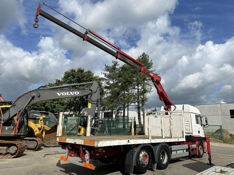MAN TG 360 A 6x2 + CRANE ATLAS 100.1 A3 - PLATFORM 5m80 - E3 - LIFT-AXLE - FULL AIR SUSPENSION - ZF AS TRONIC - BE TRUCK - Camion cu macara: Foto 5 MAN TG 360 A 6x2 + CRANE ATLAS 100.1 A3 - PLATFORM 5m80 - E3 - LIFT-AXLE - FULL AIR SUSPENSION - ZF AS TRONIC - BE TRUCK - Camion cu macara: Foto 5