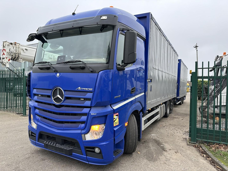 Mercedes-Benz Actros 2645 6x2 105m³ JUMBO + RETARDER + CRANE PALFINGER PK 19.001 SLD (4x) + RADIO - *FULL AIR* - FRIGO - EURO 6 - SAF AXLES - BELGIAN TRUCK - Camion cu macara: Foto 4 Mercedes-Benz Actros 2645 6x2 105m³ JUMBO + RETARDER + CRANE PALFINGER PK 19.001 SLD (4x) + RADIO - *FULL AIR* - FRIGO - EURO 6 - SAF AXLES - BELGIAN TRUCK - Camion cu macara: Foto 4
