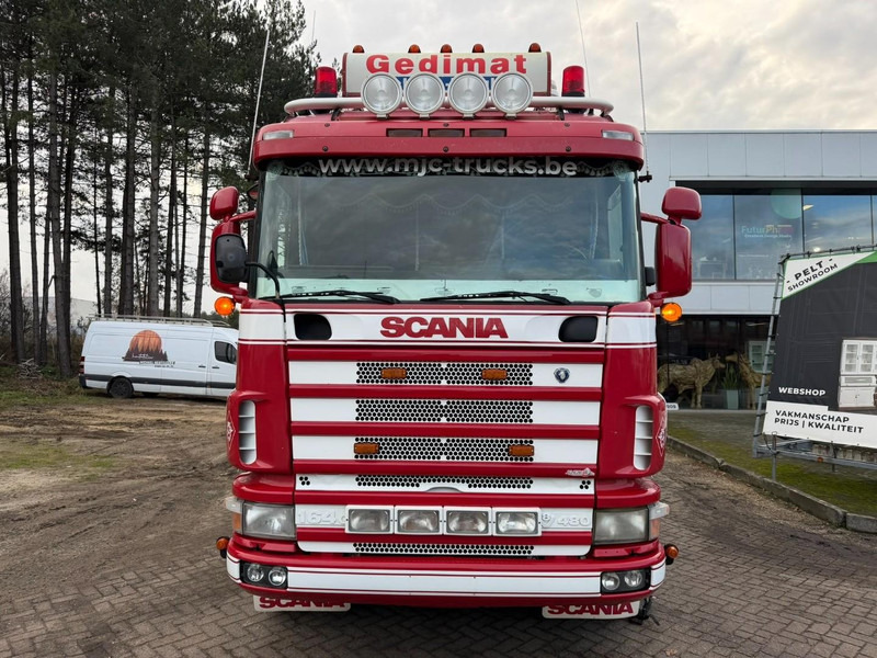 Camion platformă, Camion cu macara Scania 164L-480 V8 6x4 BAUSTOFF + KRAN HIAB 350-4 + JIB 90-4 - *TOP ZUSTAND* - ROTATOR - RADIO - RETARDER - BLATT / AP ACHSEN - BELGISCHE LKW: Foto 6 Camion platformă, Camion cu macara Scania 164L-480 V8 6x4 BAUSTOFF + KRAN HIAB 350-4 + JIB 90-4 - *TOP ZUSTAND* - ROTATOR - RADIO - RETARDER - BLATT / AP ACHSEN - BELGISCHE LKW: Foto 6