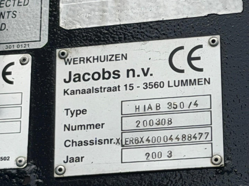 Scania 164L-480 V8 6x4 BAUSTOFF + KRAN HIAB 350-4 + JIB 90-4 - *TOP ZUSTAND* - ROTATOR - RADIO - RETARDER - BLATT / AP ACHSEN - BELGISCHE LKW - Camion platformă, Camion cu macara: Foto 5 Scania 164L-480 V8 6x4 BAUSTOFF + KRAN HIAB 350-4 + JIB 90-4 - *TOP ZUSTAND* - ROTATOR - RADIO - RETARDER - BLATT / AP ACHSEN - BELGISCHE LKW - Camion platformă, Camion cu macara: Foto 5