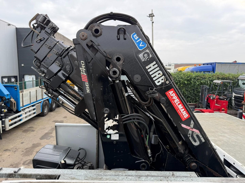 Camion cu macara Scania P380 8x4 TRIDEM BAUSTOFF + KRAN HIAB 166 ES-5 HIPRO - ROTATOR + RADIO - 7m60 PRITSCHE - MANUAL - LIFT + LENKACHSE: Foto 15