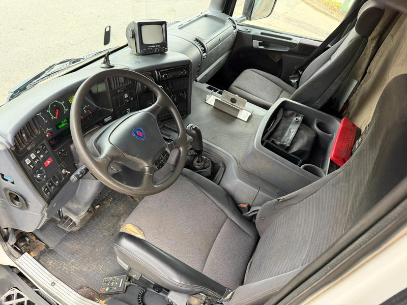 Camion cu macara Scania P380 8x4 TRIDEM + CRANE HIAB 166 ES-5 HIPRO - ROTATOR + RADIO - 7m60 PLATFORM - MANUAL - LIFT + STEERING AXLE: Foto 13