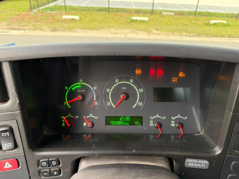 Camion cu macara Scania P380 8x4 TRIDEM + CRANE HIAB 166 ES-5 HIPRO - ROTATOR + RADIO - 7m60 PLATFORM - MANUAL - LIFT + STEERING AXLE: Foto 16