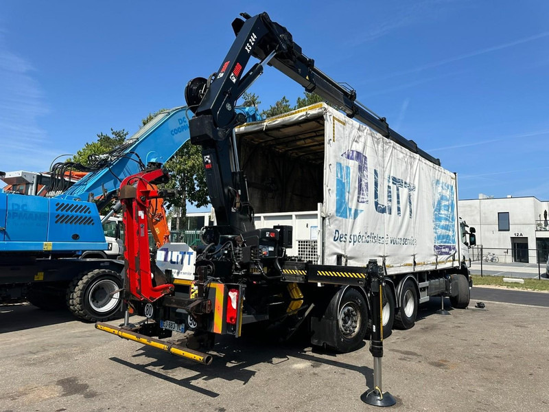 Scania P410 8x4 TRIDEM + CRANE HIAB 244 EP-4 HIDUO - RETARDER - LIFT + STEERING AXLE - *327.000km* - RADIO - Camion cu macara: Foto 5 Scania P410 8x4 TRIDEM + CRANE HIAB 244 EP-4 HIDUO - RETARDER - LIFT + STEERING AXLE - *327.000km* - RADIO - Camion cu macara: Foto 5