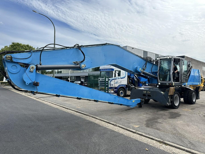 Excavator pe roţi Terex FUCHS MHL 360 OVERSLAGKRAAN / MATERIAL HANDLER / UMSCHLAGBAGGER - TOP ZUSTAND: Foto 10 Excavator pe roţi Terex FUCHS MHL 360 OVERSLAGKRAAN / MATERIAL HANDLER / UMSCHLAGBAGGER - TOP ZUSTAND: Foto 10