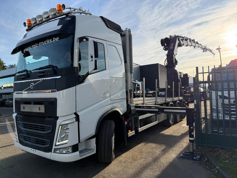 Volvo FH 420 8x4 TRIDEM + (31m!) CRANE HIAB 858 E-7 + JIB X-5 + WINCH - 114.000km - BE TRUCK - Camion cu macara: Foto 3 Volvo FH 420 8x4 TRIDEM + (31m!) CRANE HIAB 858 E-7 + JIB X-5 + WINCH - 114.000km - BE TRUCK - Camion cu macara: Foto 3