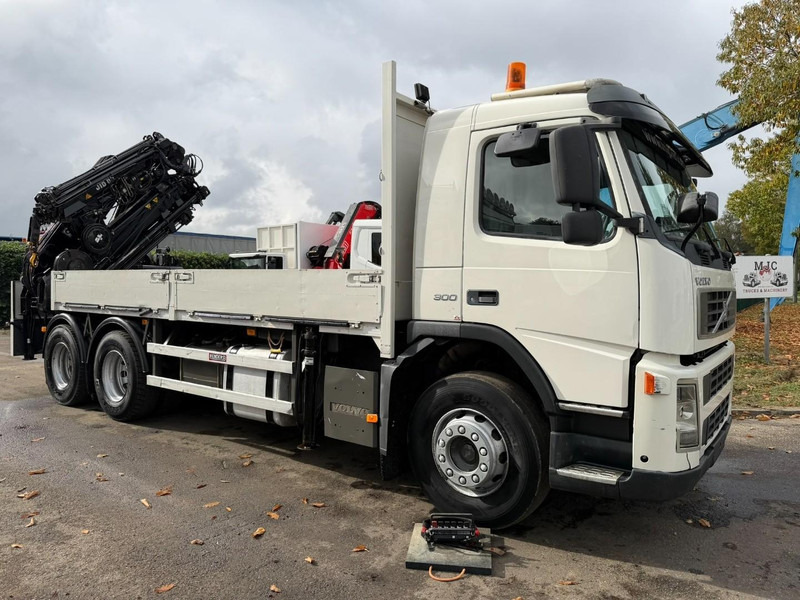 Volvo FM 300 6x4 + (25.8m!) PRITSCHE + KRAN HIAB 245 E-5 + JIB 65 X-3 + 2 ME - *228.000km* - MANUAL - A/C - EURO 3 - BELGIAN TRUCK - Camion platformă, Camion cu macara: Foto 1 Volvo FM 300 6x4 + (25.8m!) PRITSCHE + KRAN HIAB 245 E-5 + JIB 65 X-3 + 2 ME - *228.000km* - MANUAL - A/C - EURO 3 - BELGIAN TRUCK - Camion platformă, Camion cu macara: Foto 1