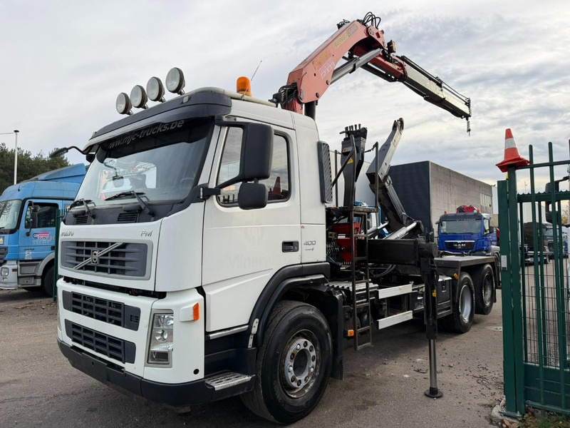 Volvo FM 400 6x2 HOOKLIFT + CRANE PALFINGER PK 15500 B (2x) - 5/6 F - MANUAL - EURO 4 - BE TRUCK - Camion cu cârlig, Camion cu macara: Foto 2 Volvo FM 400 6x2 HOOKLIFT + CRANE PALFINGER PK 15500 B (2x) - 5/6 F - MANUAL - EURO 4 - BE TRUCK - Camion cu cârlig, Camion cu macara: Foto 2