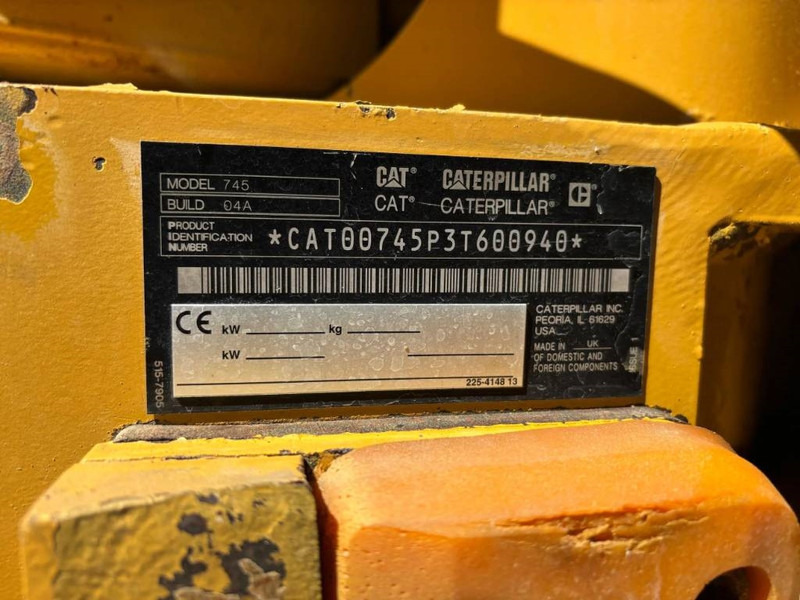 Cat 745 04A - Camion articulat: Foto 4 Cat 745 04A - Camion articulat: Foto 4