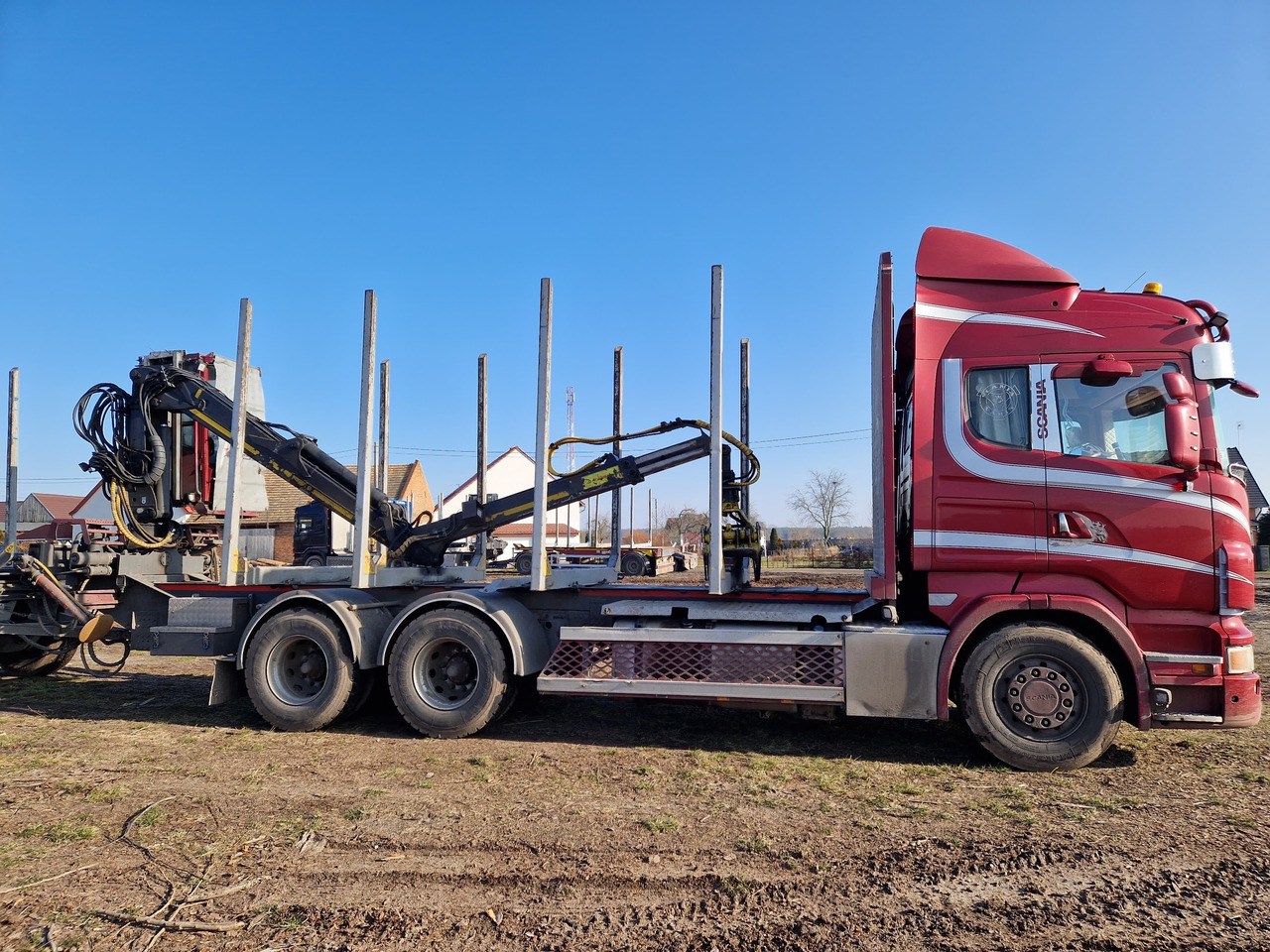 Scania R560 - Camion forestier, Camion cu macara: Foto 5 Scania R560 - Camion forestier, Camion cu macara: Foto 5