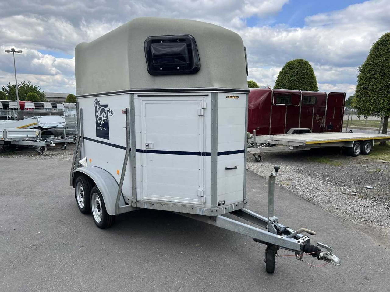 Remorcă transport cai BOECKMANN Duo AP Pferdetransporter Viehanhänger: Foto 1