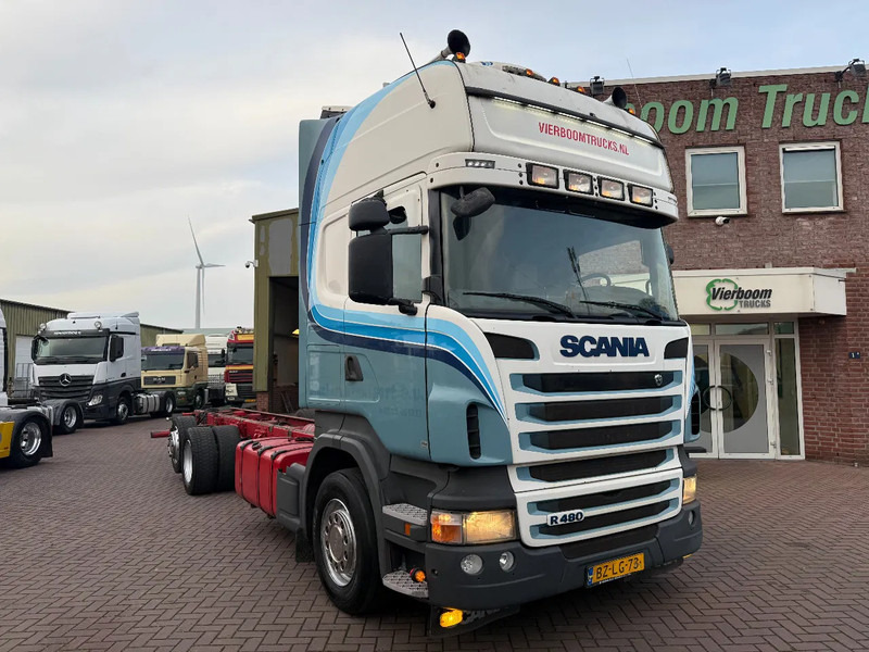Scania R480 R480 6X2 Topline chassis / Retarder / Lift axle / euro5 / Holland Truck - Camion şasiu: Foto 1 Scania R480 R480 6X2 Topline chassis / Retarder / Lift axle / euro5 / Holland Truck - Camion şasiu: Foto 1