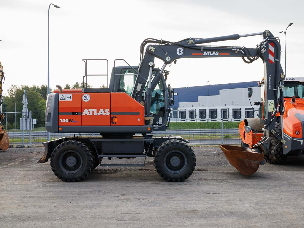 ATLAS 140W - Excavator pe roţi: Foto 5 ATLAS 140W - Excavator pe roţi: Foto 5
