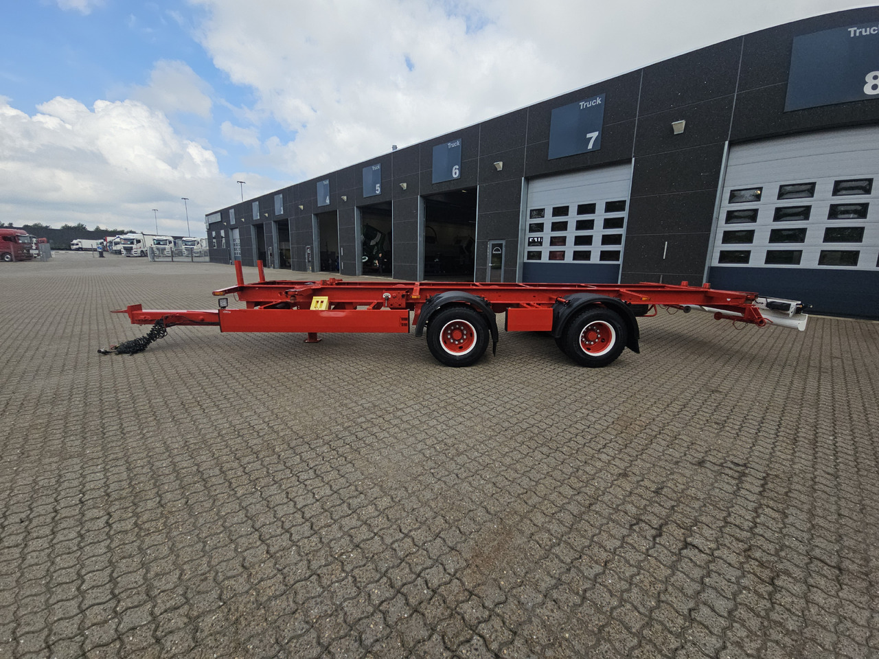 Krone 2 Aksl. Kærre - Remorcă transport containere/ Swap body: Foto 2 Krone 2 Aksl. Kærre - Remorcă transport containere/ Swap body: Foto 2