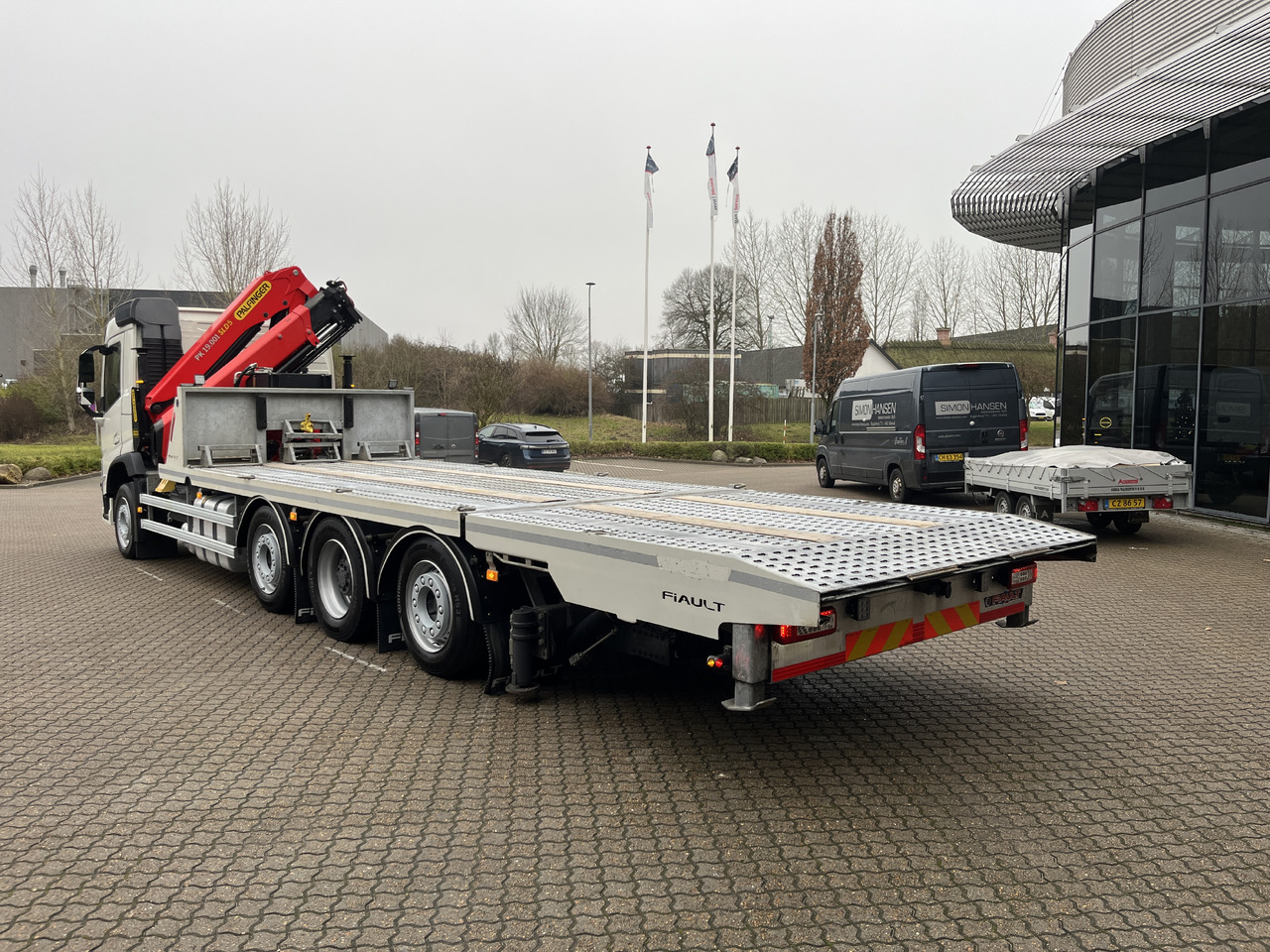 Volvo FM500 - Camion transport auto, Camion cu macara: Foto 4 Volvo FM500 - Camion transport auto, Camion cu macara: Foto 4