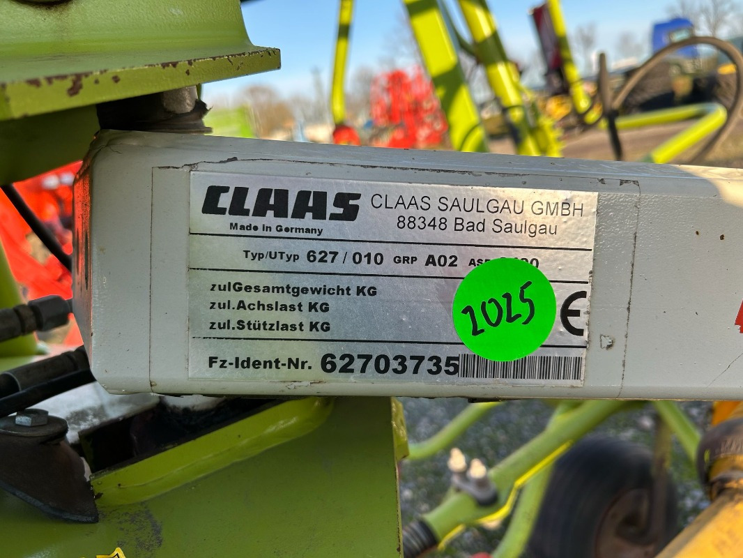 CLAAS Volto 770 - Maşină de întors fânul: Foto 4 CLAAS Volto 770 - Maşină de întors fânul: Foto 4