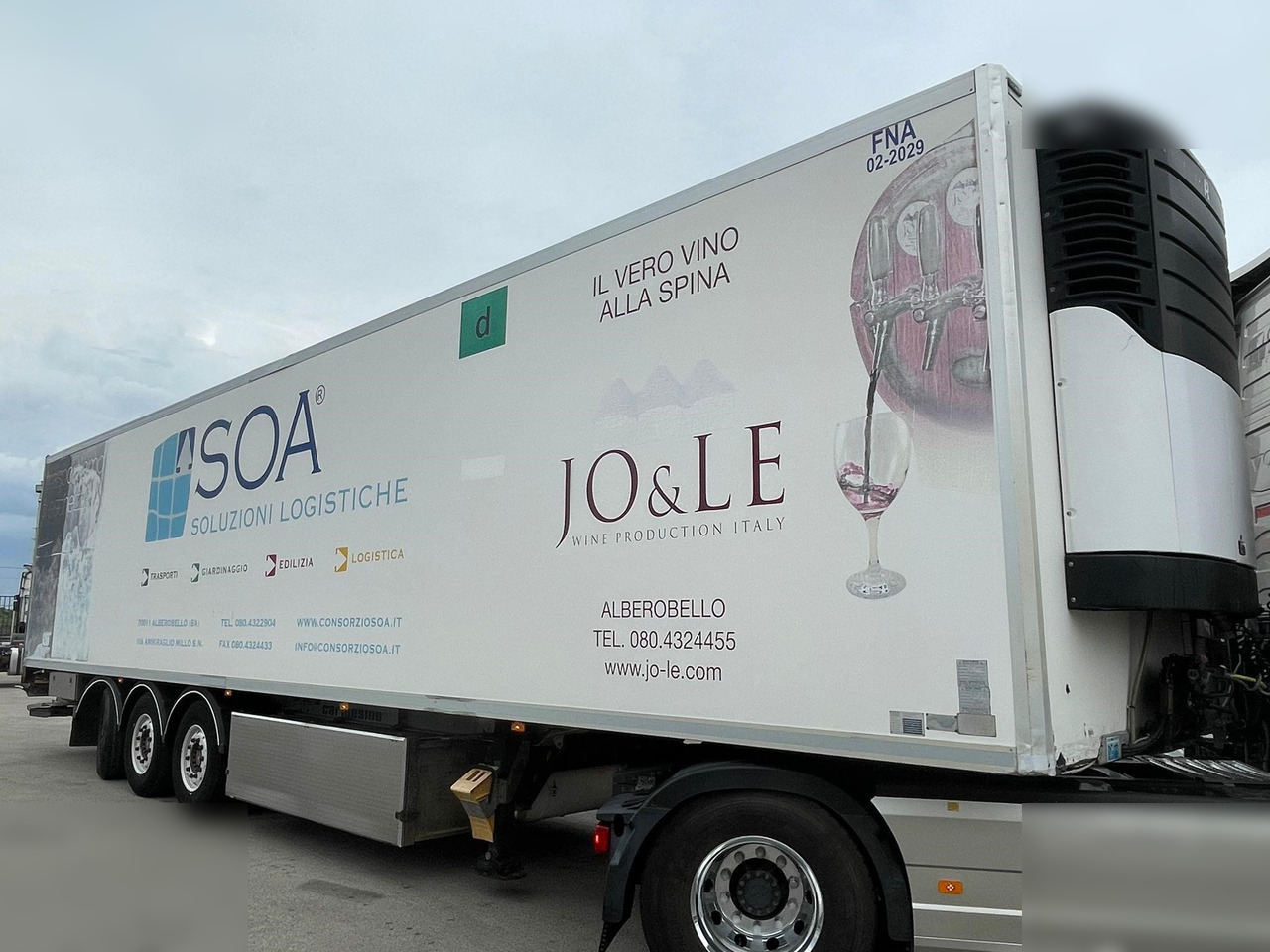 CARMOSINO - Semiremorcă frigider: Foto 1 CARMOSINO - Semiremorcă frigider: Foto 1