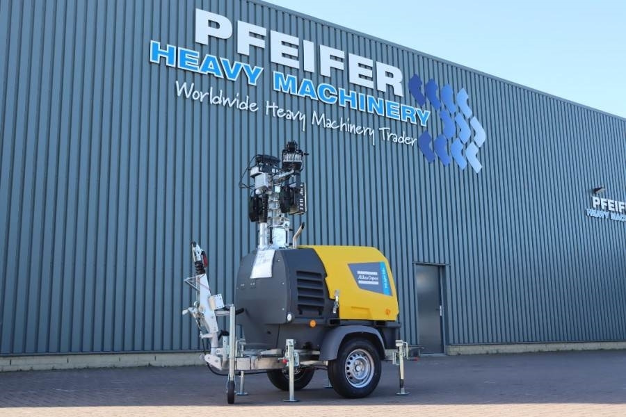 Turnul de iluminat Atlas Copco Hilight H6+ NEW, Valid inspection, *Guarantee! Max: Foto 1