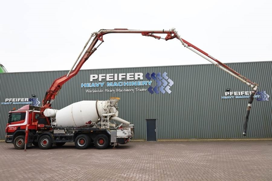 Scania 8x4 With Putzmeister PUMI 24-3.67CS Truck-mounted - Cap tractor: Foto 3 Scania 8x4 With Putzmeister PUMI 24-3.67CS Truck-mounted - Cap tractor: Foto 3