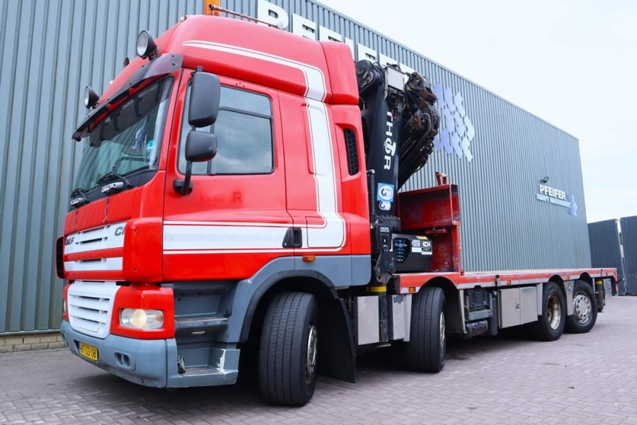 DAF CF85 With HMF 85t/m Crane Dutch Registration, HMF - Macara tot teren: Foto 1 DAF CF85 With HMF 85t/m Crane Dutch Registration, HMF - Macara tot teren: Foto 1