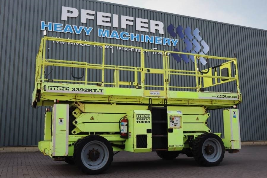 MEC 3392RT-T Diesel, 4x4 Drive, 12m Working Height, 12 - Platforma foarfeca: Foto 1 MEC 3392RT-T Diesel, 4x4 Drive, 12m Working Height, 12 - Platforma foarfeca: Foto 1