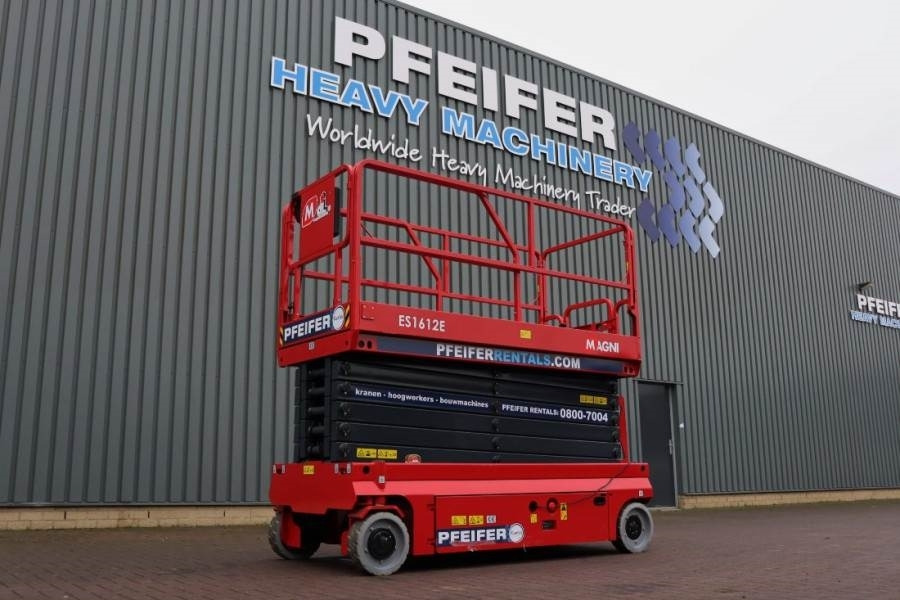 Magni ES1612E Valid inspection, *Guarantee!, Electric, 1 - Platforma foarfeca: Foto 1 Magni ES1612E Valid inspection, *Guarantee!, Electric, 1 - Platforma foarfeca: Foto 1