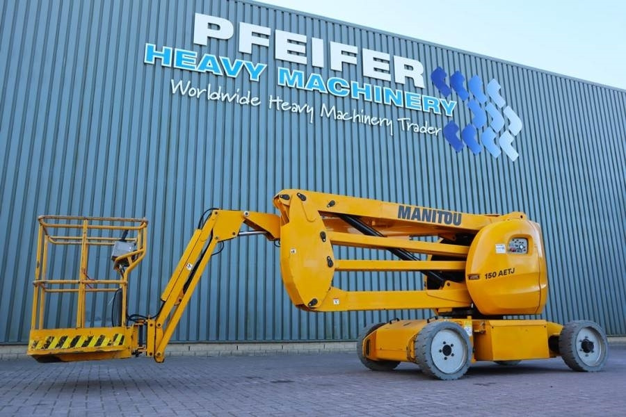 Manitou 150AETJ Compact Electric, 15m Working Height, 6.5m - Nacela articulata: Foto 1 Manitou 150AETJ Compact Electric, 15m Working Height, 6.5m - Nacela articulata: Foto 1