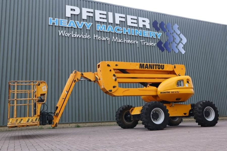 Manitou 160ATJ Diesel, 4x4x4 Drive, 16m Working Height, 8. - Nacela articulata: Foto 1 Manitou 160ATJ Diesel, 4x4x4 Drive, 16m Working Height, 8. - Nacela articulata: Foto 1