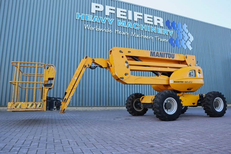 Manitou 160ATJ Diesel, 4x4x4 Drive, 16m Working Height, 8. - Nacela articulata: Foto 1 Manitou 160ATJ Diesel, 4x4x4 Drive, 16m Working Height, 8. - Nacela articulata: Foto 1