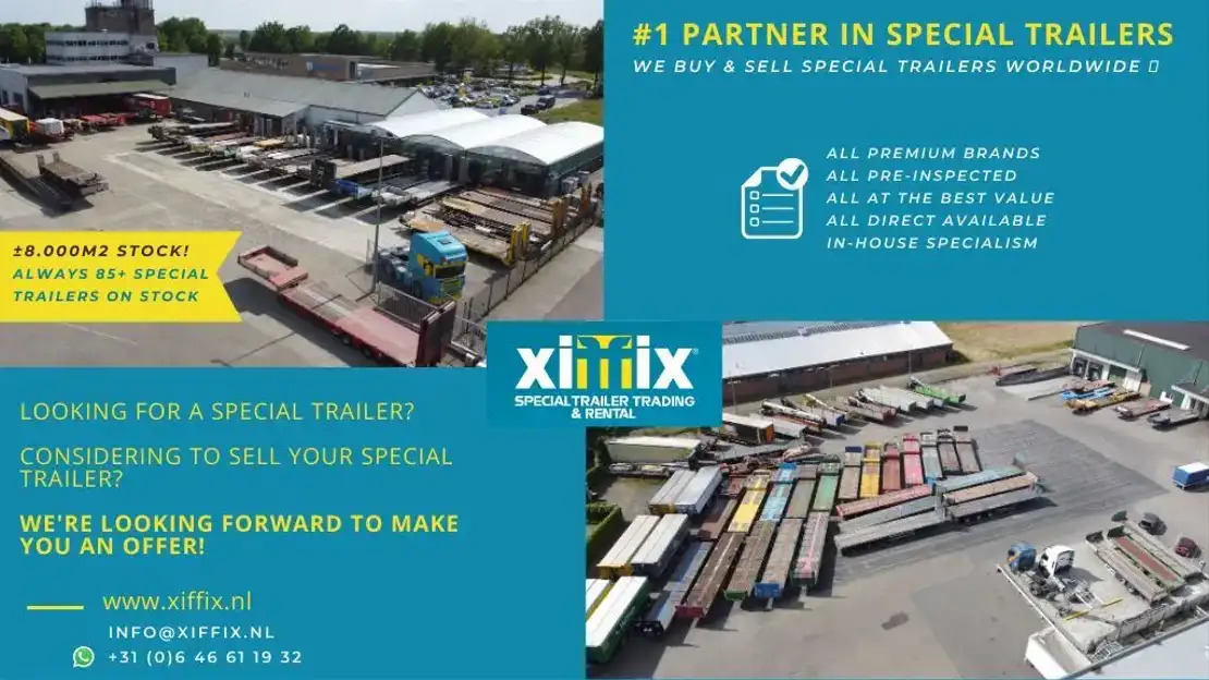 Semiremorcă platformă Doll 3-ass. Vlakke uitschuifbare oplegger / Naloop gestuurd / 14090: Foto 11