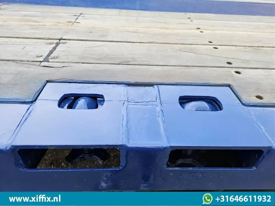 Semiremorcă platformă Doll 3-ass. Vlakke uitschuifbare oplegger / Naloop gestuurd / 14090: Foto 9