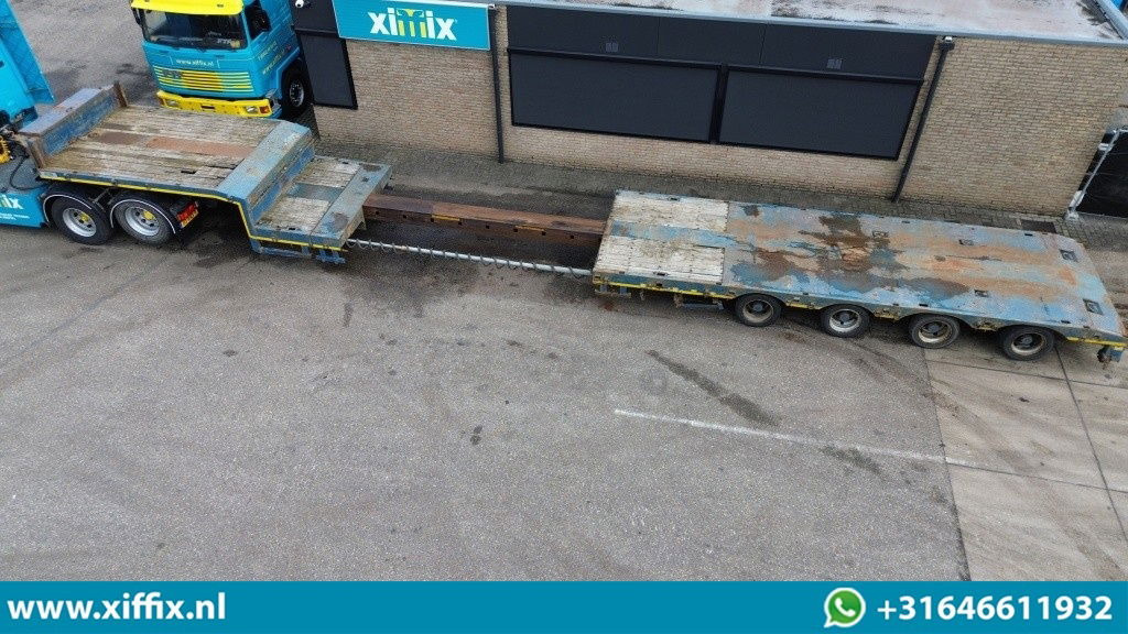 ES-GE 4-ass. Uitschuifbare semi dieplader / 78 cm. Hoog / 2x naloop gestuurd - Semiremorcă transport agabaritic: Foto 2 ES-GE 4-ass. Uitschuifbare semi dieplader / 78 cm. Hoog / 2x naloop gestuurd - Semiremorcă transport agabaritic: Foto 2