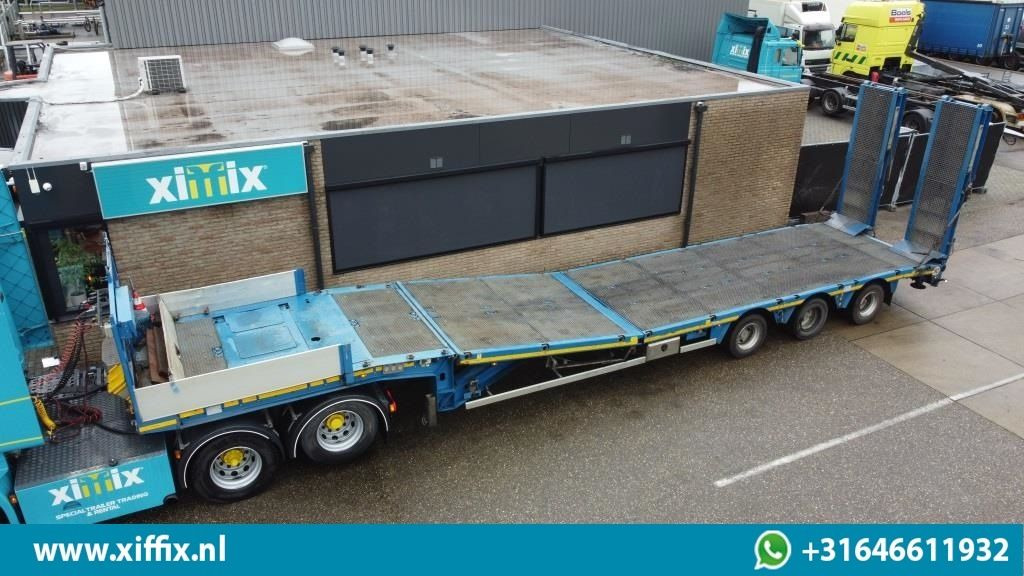 Faymonville TE Huur 3-ass. Semi dieplader met dubbele hydr. Kleppen en hydr. Ver - Semiremorcă transport agabaritic: Foto 1 Faymonville TE Huur 3-ass. Semi dieplader met dubbele hydr. Kleppen en hydr. Ver - Semiremorcă transport agabaritic: Foto 1