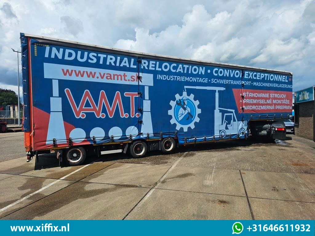 Semiremorcă transport agabaritic Meusburger 3-ass. Dieplader met huifopbouw / Naloop gestuurd: Foto 8 Semiremorcă transport agabaritic Meusburger 3-ass. Dieplader met huifopbouw / Naloop gestuurd: Foto 8